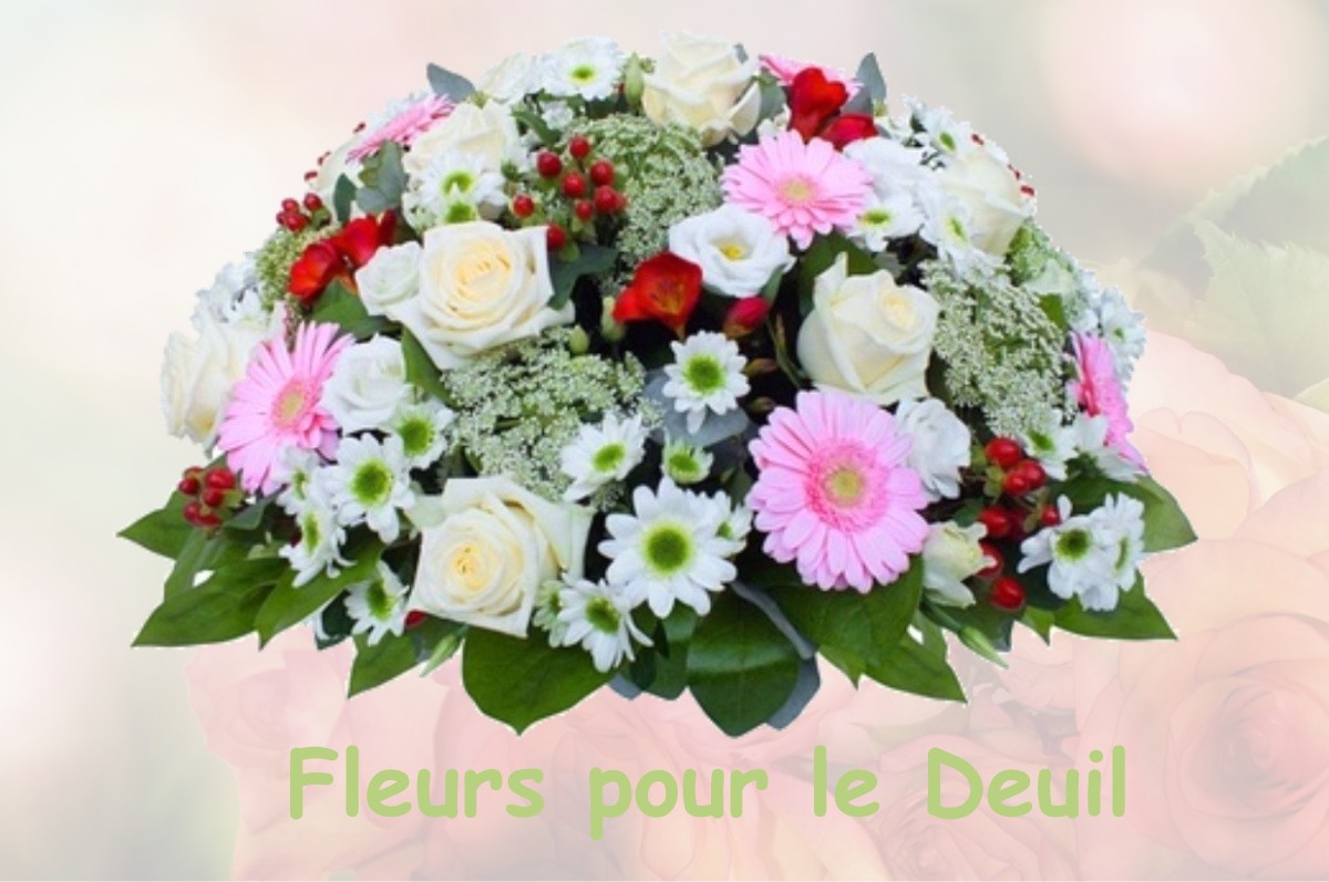 fleurs deuil HIS